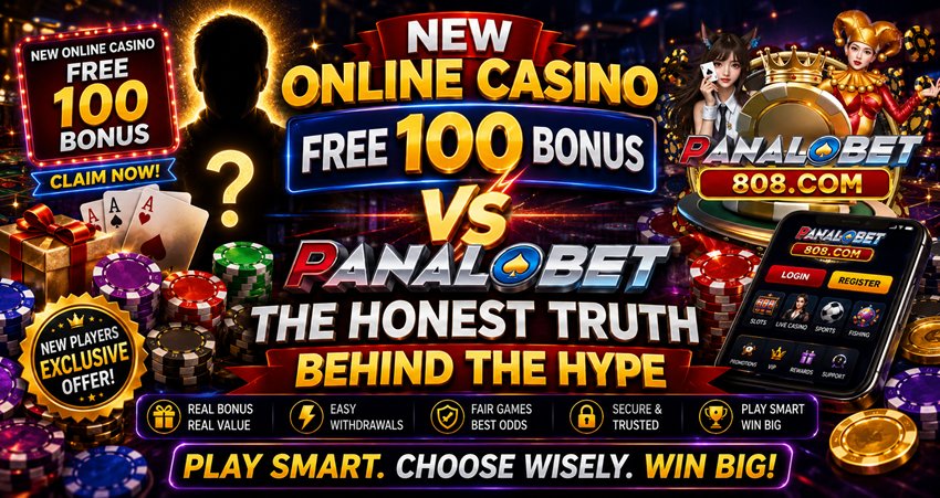 New Online Casino Free 100 Bonus vs Panalobet The Honest Truth Behind the Hype